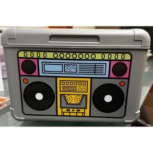Retro Boombox‎ Lego storage Novelty Storage Box Vintage Style Radio